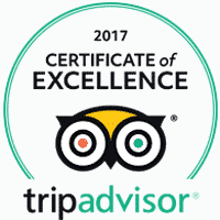 TripAdvisor Certificate of Excellence 2017 TripAdvisor Certificate of Excellence 2017