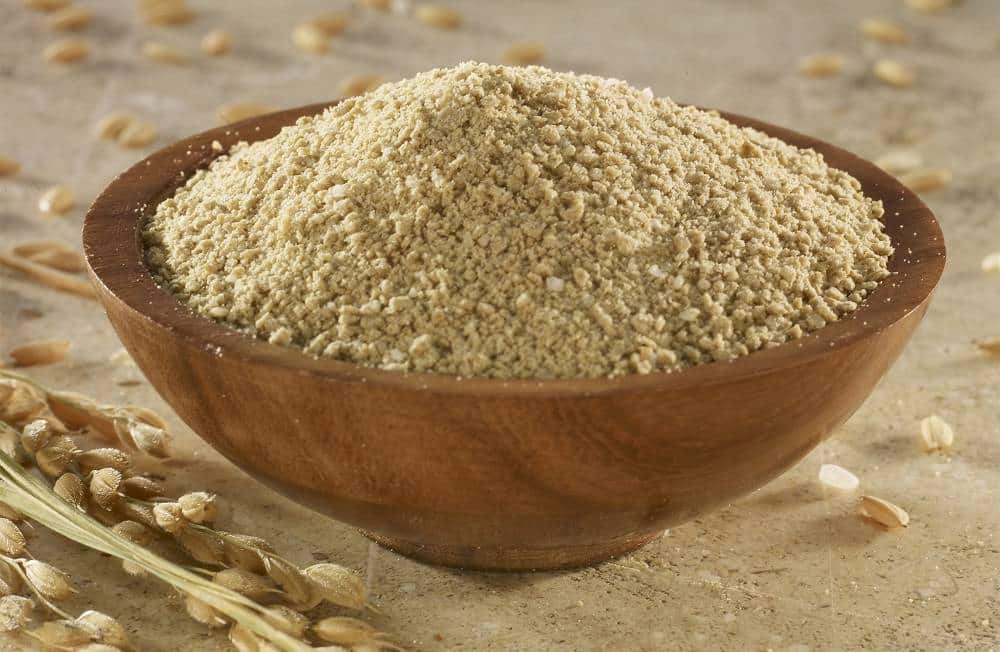 rice bran wooden bowl
