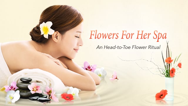 sesame chew (vivawoman) Flowers for her spa
