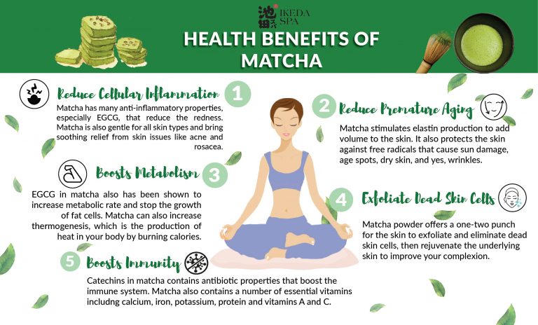 christmas spa - matcha