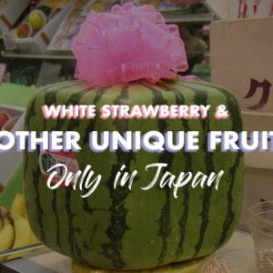 Strawberry Spa: 5 Unique Fruits of Japan