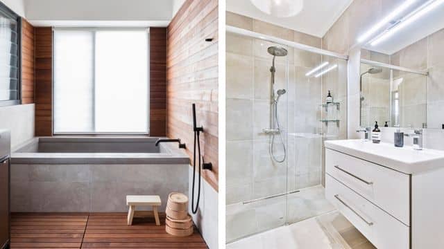 Japanese bathroom vs Western bathroom
