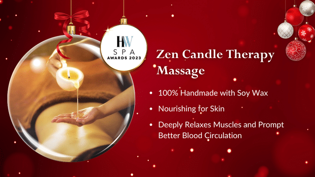 Discover the ultimate relaxation with Zen Candle Therapy Massage. Indulge in the benefits of handmade soy wax for skin nourishment, muscle relaxation, and improved circulation. Perfect as a spa gift card treat for yourself or a loved one!