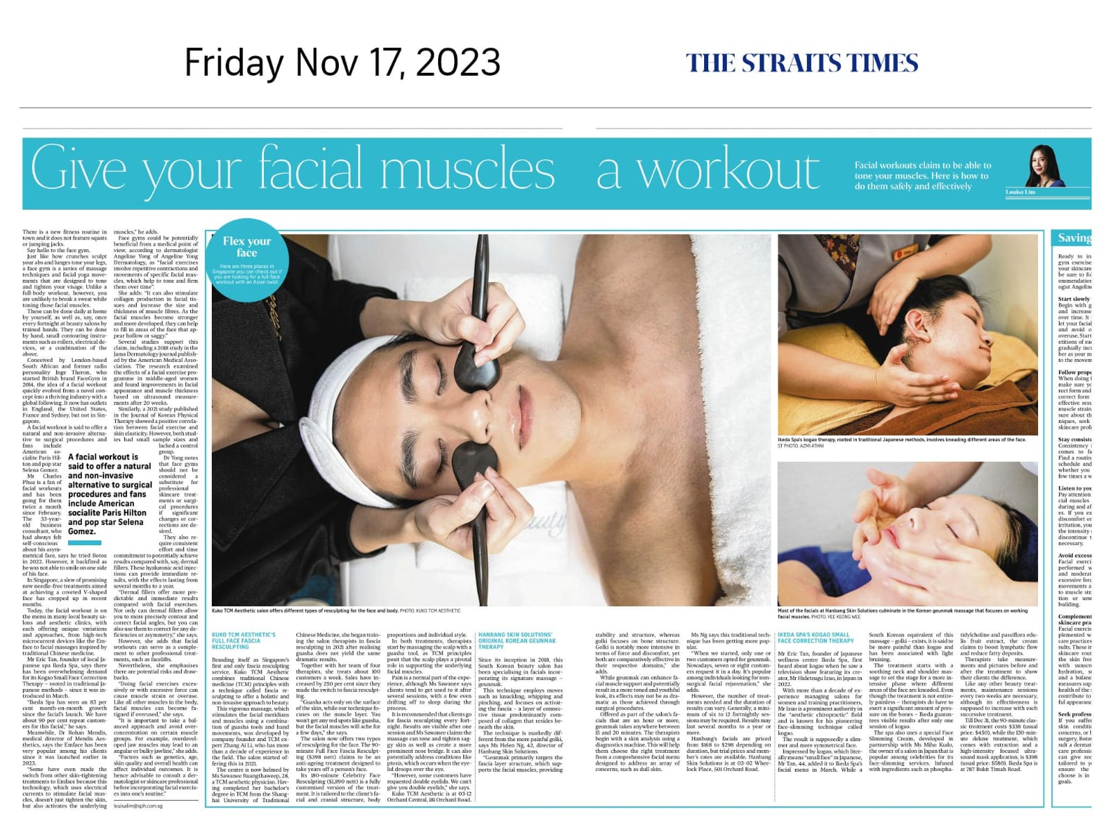 Straits Time Press Cover