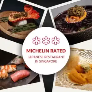 Top 6 Michelin Rated Japanese Restaurant In Singapore 2025