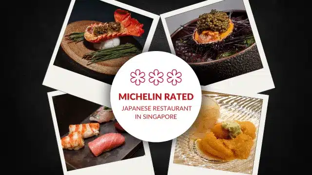 Top 6 Michelin Rated Japanese Restaurant In Singapore 2025